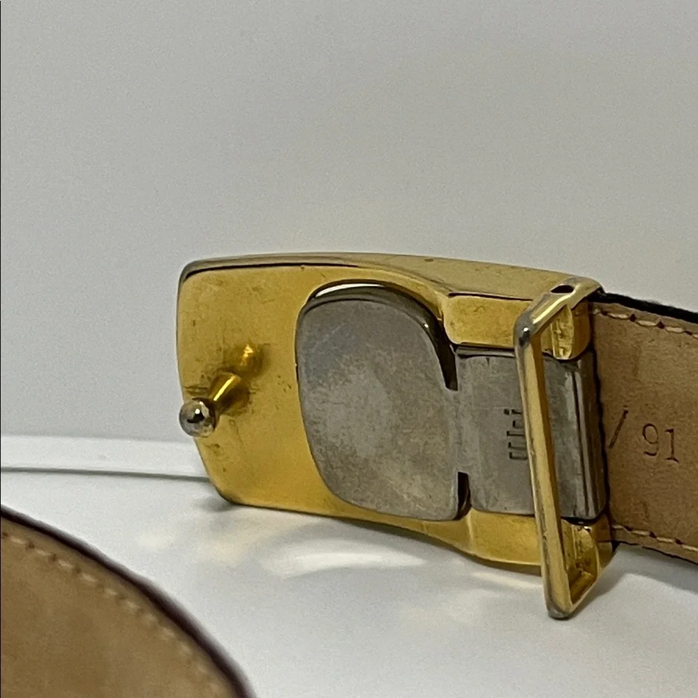 vintage snakeskin belt by Christopher Roberts